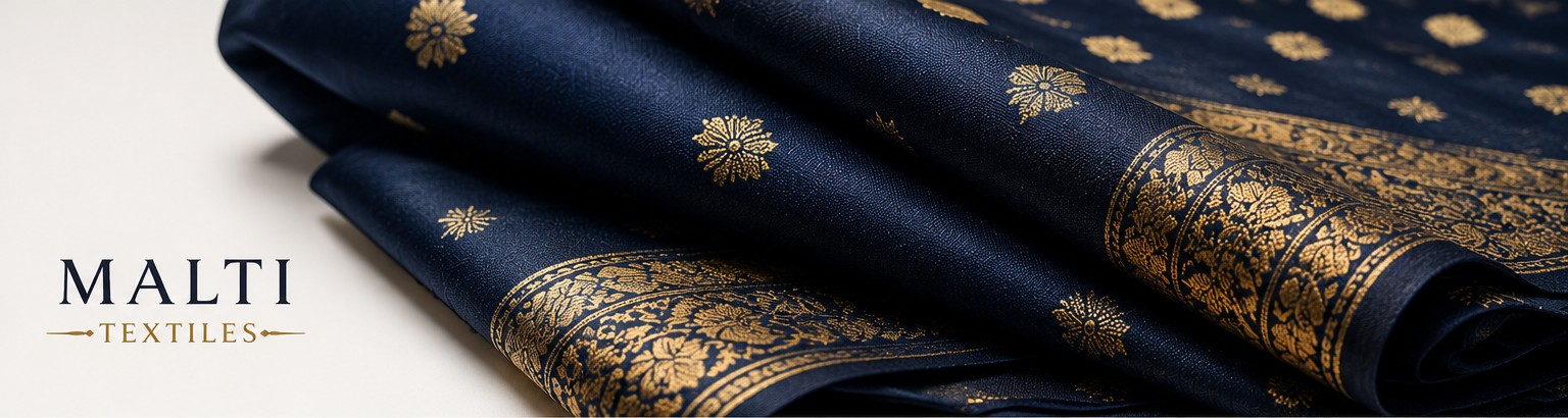 Premium Banarasi Silk Fabric